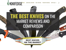 Tablet Screenshot of knifedge.net